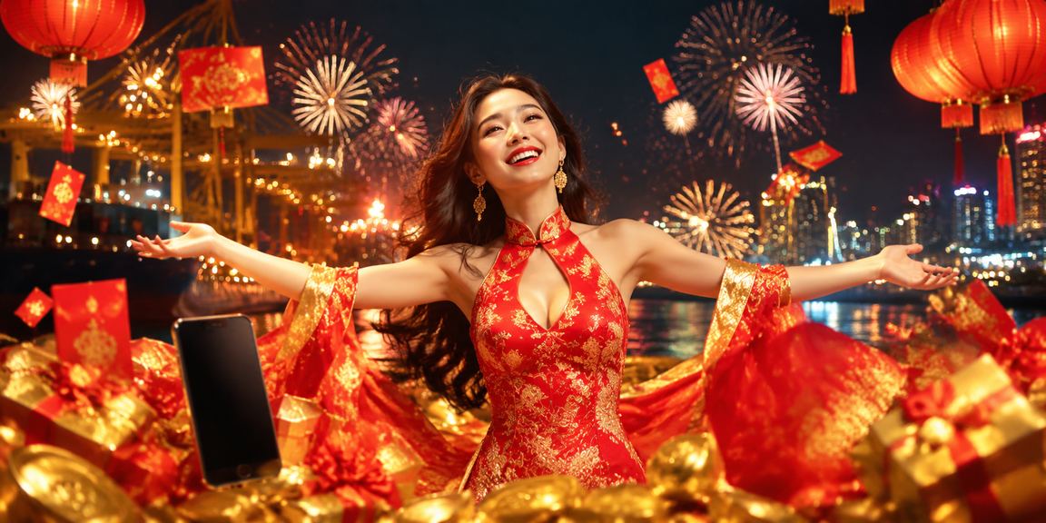 Người dùng Hải Phòng tham gia đăng ký và nhận thưởng chào mừng bên đèn lồng truyền thống