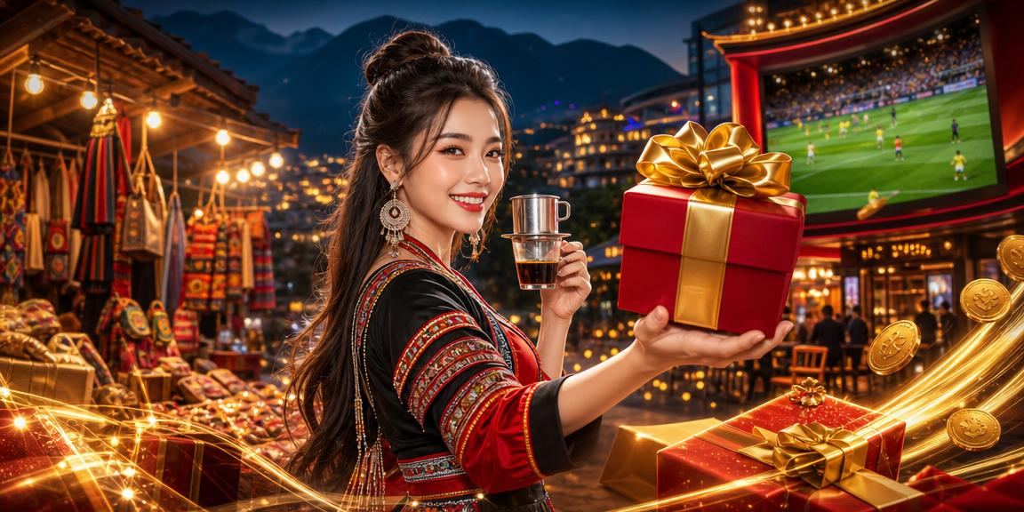 Người dùng tại Sapa thưởng thức cà phê và xem thông tin casino trực tuyến trên điện thoại